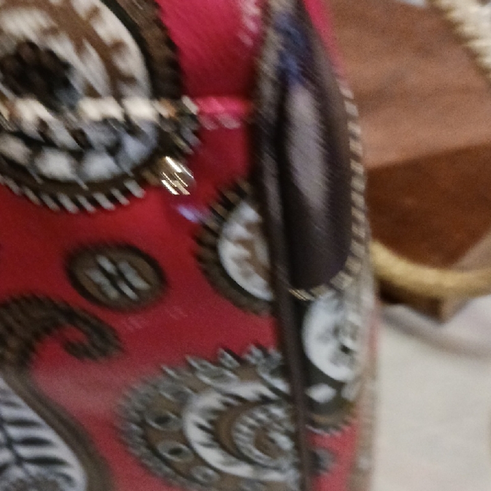 Kate Spade Paisley Tote Bag with Rope Handles - Picture 10 of 13